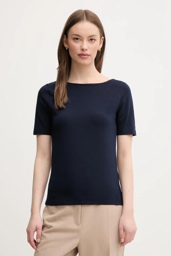 Tričko United Colors of Benetton dámske, tmavomodrá farba, 3FJHD109K