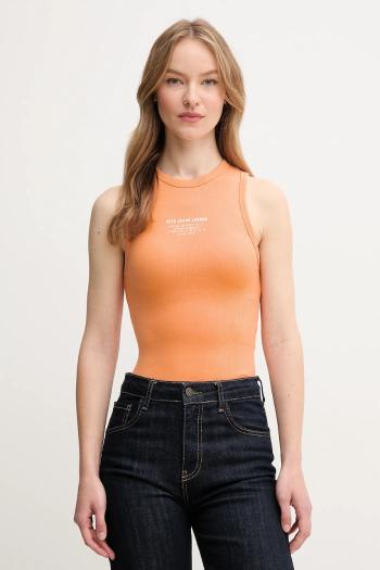 Top Pepe Jeans VIV oranžová farba, PL506032