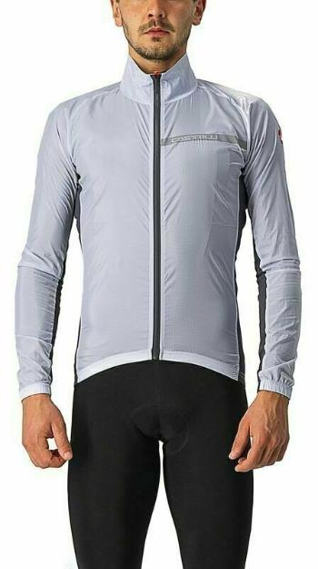 Castelli Squadra Stretch Bunda Silver Gray/Dark Gray 3XL