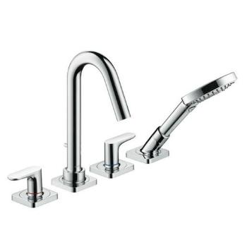 Vaňová batéria Hansgrohe Axor Citterio M bez podomietkového telesa chróm 34444000