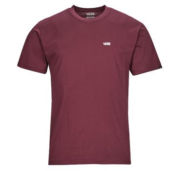 Vans  MN LEFT CHEST LOGO TEE  Tričká s krátkym rukávom Červená