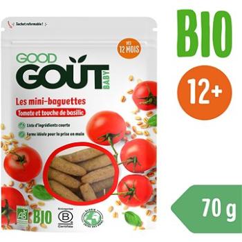 Good Gout BIO Mini bagetky s paradajkami (70 g) (3760269310216)