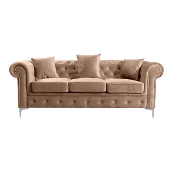 Chesterfield pohovka 3-miestna ROMANO Tempo Kondela