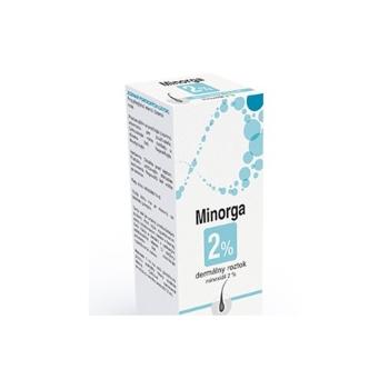 Minorga 2 % dermálny roztok 60 ml