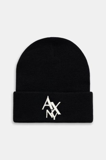 Čiapka Armani Exchange čierna farba, XM001531 AF16950