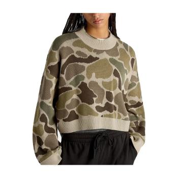 Vans  CAMMILE CAMO PULLOVER  Mikiny Zelená