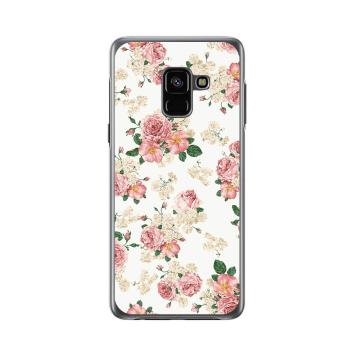 MY ART obal Samsung Galaxy A8 2018 PINK ROSES (016)