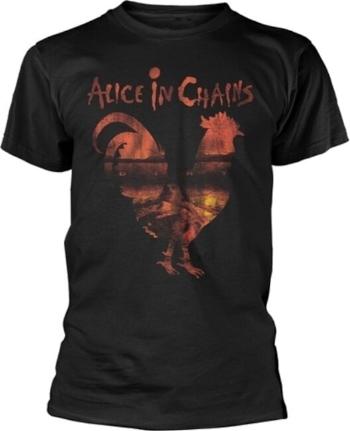 Alice In Chains Tričko Dirt Rooster Silhouette Unisex Black XL