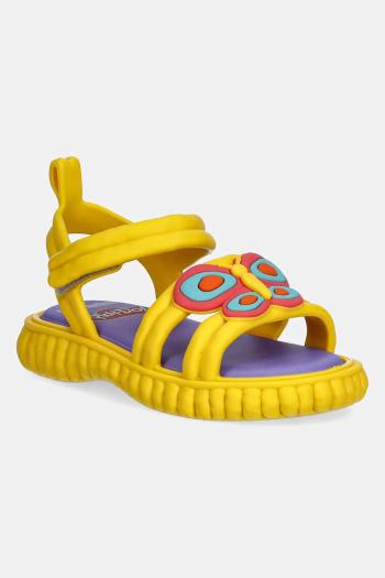 Detské sandále Melissa CREATE + PLAY DOH žltá farba, M.35989