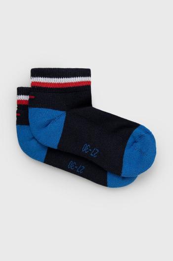 Detské ponožky Tommy Hilfiger tmavomodrá farba