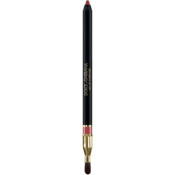 Dolce&Gabbana My Lip Overliner ceruzka na pery so štetčekom odtieň 07 My Crimson Red - Muted Dark Pink Rosy Red 1.2 g