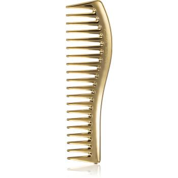 Janeke Gold Line Wavy Comb for Gel Application fésű gélek felviteléhez 18,5 x 5 cm 1 db