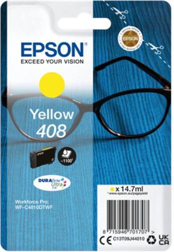 Epson 408 C13T09J44010 žltá (yellow) originálna cartridge