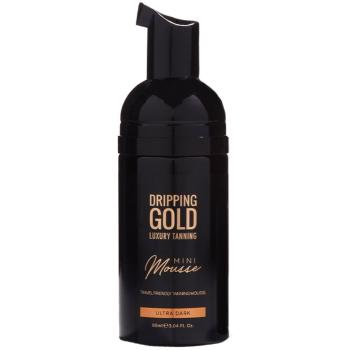 Dripping Gold Cestovná samoopaľovacia pena Ultra Dark ( Mini Mousse) 90 ml