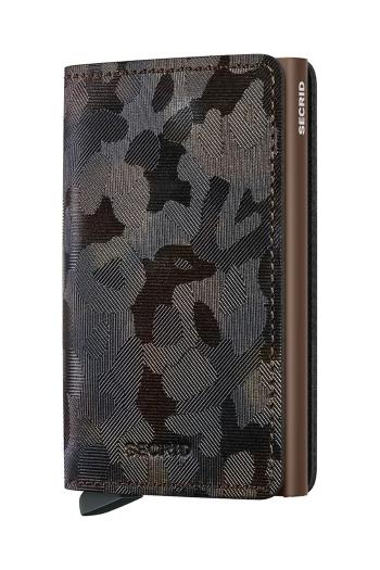 Kožená peňaženka Secrid hnedá farba, SJu-Brown