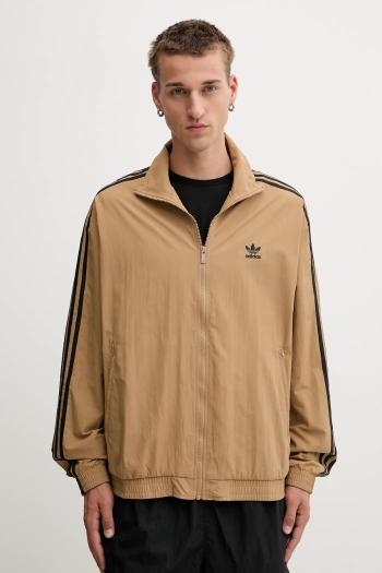 Mikina adidas Originals Firebird Tt zelená farba, s nášivkou, JY1333