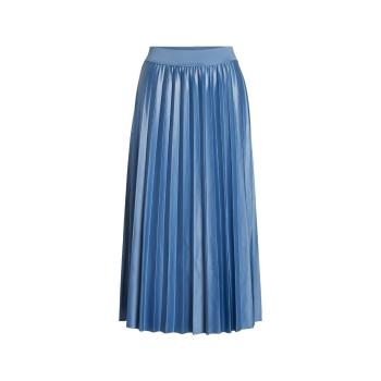 Vila  Noos Skirt Nitban - Federal Blue  Sukňa Modrá