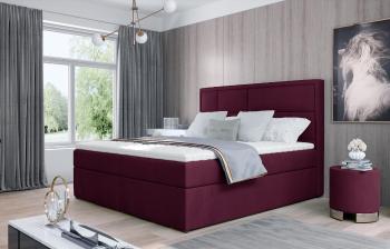 ArtElta Manželská posteľ MERON Boxspring | 180 x 200 cm Farba: Mat Velvet 68