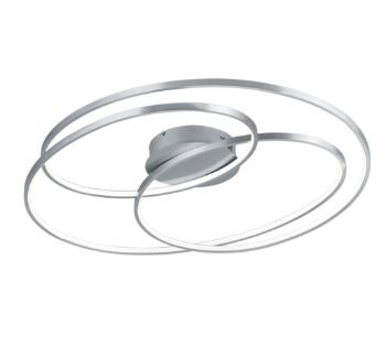 LED stropné osvetlenie Trio Gale nikel 673918007