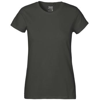 Neutral Dámske tričko Classic z organickej Fairtrade bavlny - Uhľová | XL