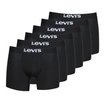 Levis  SOLID BASIC BRIEF PACK X6  Boxerky Čierna