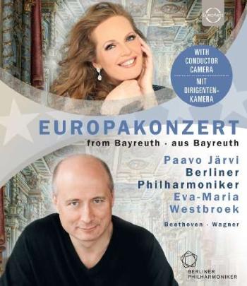 WESTBROEK/BERLINER PHILHARMONIKER/JARVI - EUROARTS - BERLINER PHILHARMONIKER - EUROPAKONZERT 2018 - FROM THE MARKGRÄFLICHES THEATER BAYREUTH - PARVO JARVI, Blu-ray