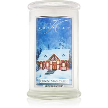 Kringle Candle Christmas Cabin vonná sviečka 624 g