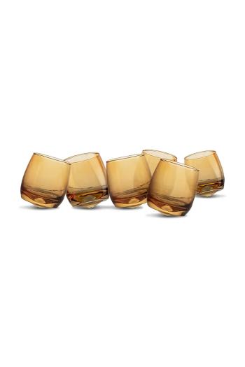 Sada pohárov Sagaform 300 ml 6-pak žltá farba