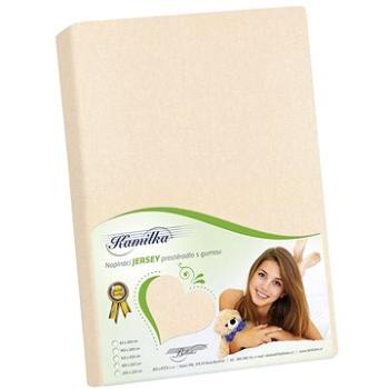BELLATEX s.r.o. J3:Jersey plachta 90 × 200 003 smotanová (7956)