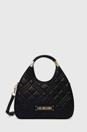 Kabelka Love Moschino čierna farba, JC4146PP1LLA0000