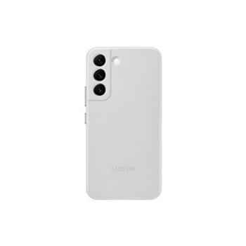 Samsung Galaxy S22 5G Kožený zadný kryt svetlo sivý (EF-VS901LJEGWW)