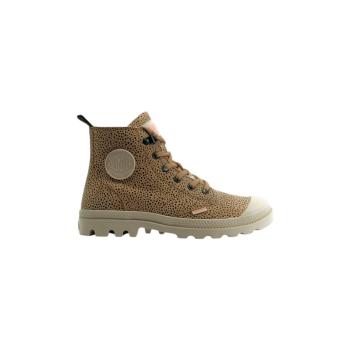 Palladium  PAMPA HI ZIP WL  Čižmičky Béžová