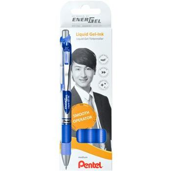 PENTEL BL77 – 4C EnerGel – sada 4 ks, modré, 3 + 1 (BL77-4C SADA ENERGEL 4KS MODRÁ)