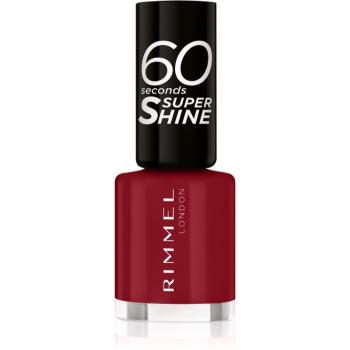 Rimmel 60 Seconds Super Shine lak na nechty odtieň 314 Fiercely 8 ml