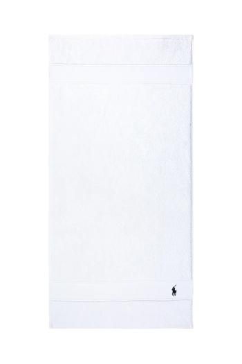 Bavlnený uterák Ralph Lauren Polo Player White 55 x 100 cm biela farba