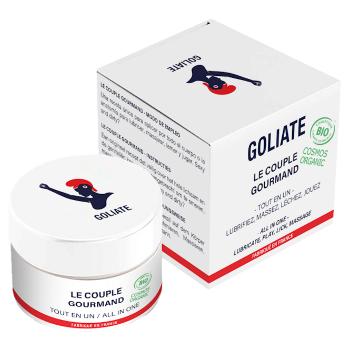GOLIATE Jedlý masážny a lubrikačný olej 2v1 The Gourmet Couple BIO 50 ml