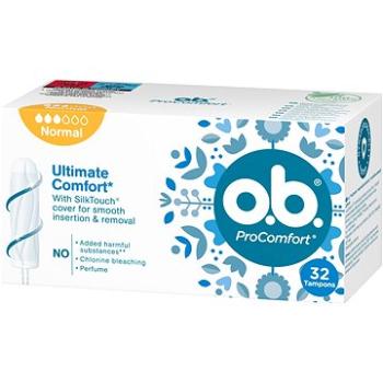 O.B. ProComfort Normal Tampons 32 ks (3574661329871)