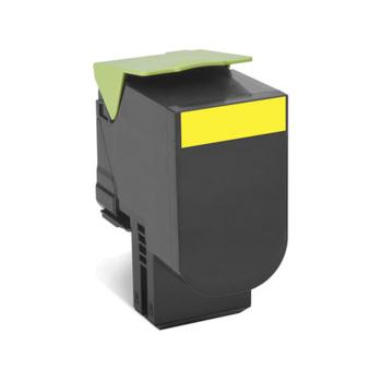 Lexmark 80C2HY0 žltý (yellow) kompatibilný toner