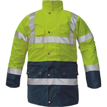 BI ROAD bunda HV žltá/navy M