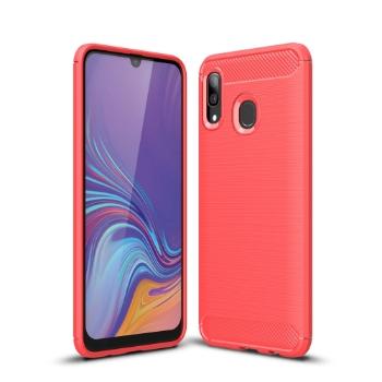 FLEXI TPU obal Samsung Galaxy A30 červený