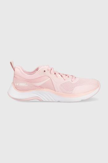 Topánky Under Armour Ua W Hovr Omnia , ružová farba,