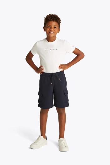 Detská bavlnená súprava Tommy Hilfiger tmavomodrá farba, KB0KB09661