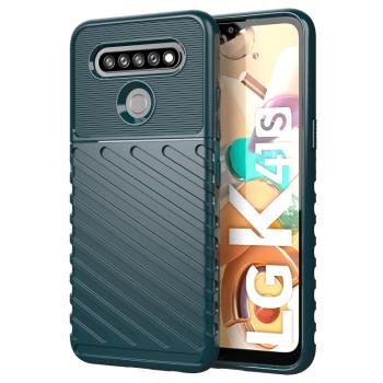 THUNDER Ochranný obal LG K41s zelený