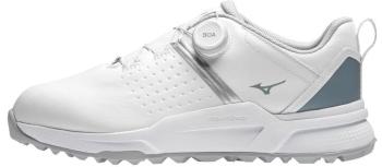 Mizuno Hazard Enerzy BOA Mizuno Snow White/Citadel 46 Pánske golfové topánky