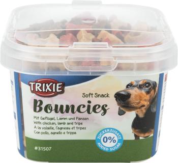 TRIXIE Soft Snack Bouncies maškrta pre psy s jahňacím, hydinou a držkami 140g