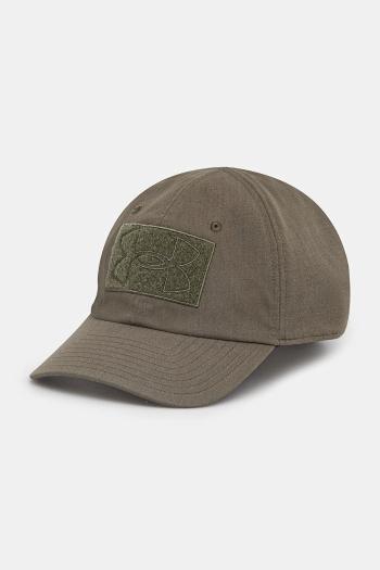 Šiltovka Under Armour zelená farba, s nášivkou, 1373111