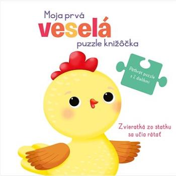 Moja prvá veselá puzzle knižôčka Zvieratká zo statku sa učia rátať (9789464228496)