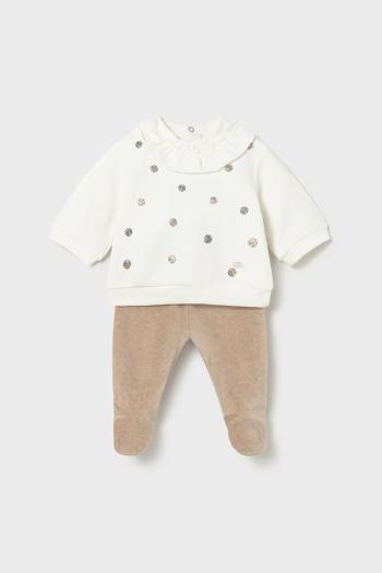 Sada pre bábätká Mayoral Newborn béžová farba, 2555