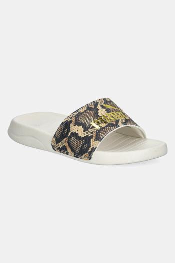 Šľapky Puma Popcat 20 Snake Chic dámske, hnedá farba, 401706