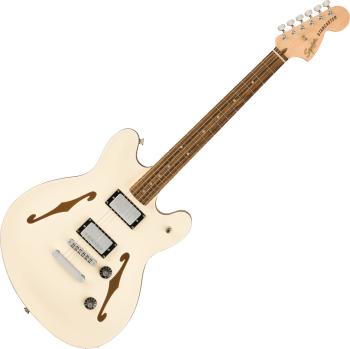 Fender Squier Affinity Series Starcaster Deluxe LRL Olympic White Semiakustická gitara